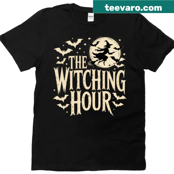 Playful spooky design for Halloween on oversized T-shirt
