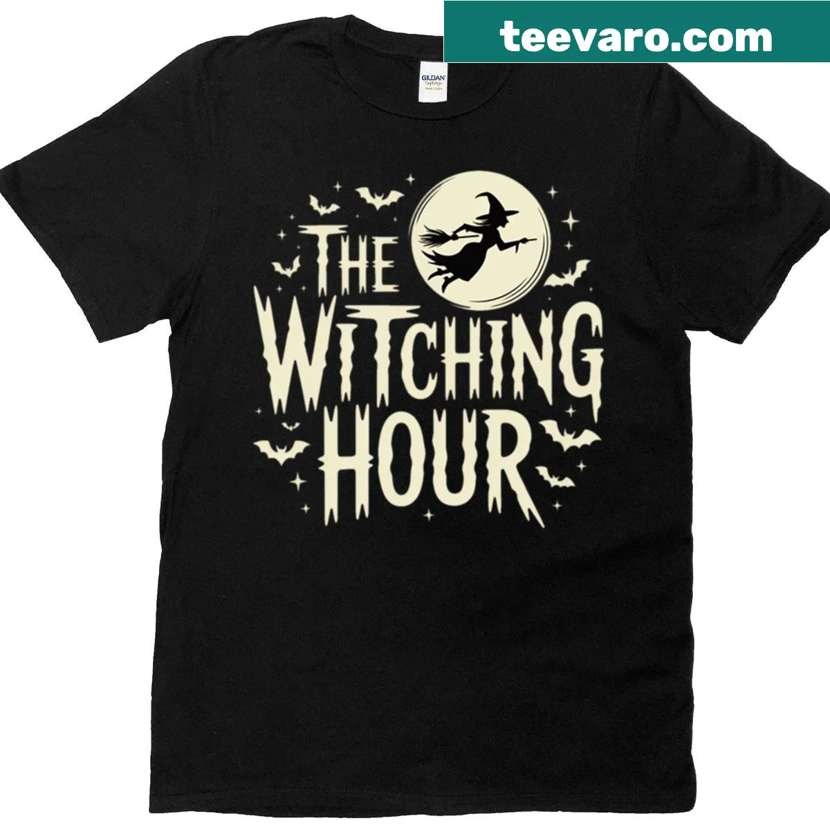 Playful Halloween-themed T-shirt featuring a whimsical design — on a men's t-shirt