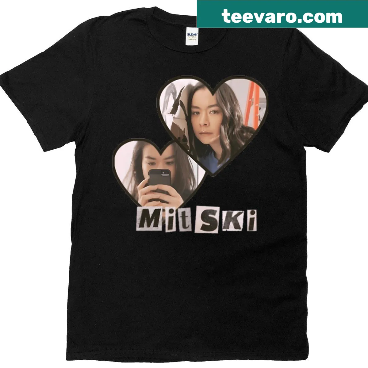 Retro T-shirt featuring a design celebrating 80s music singers. — on a men's t-shirt