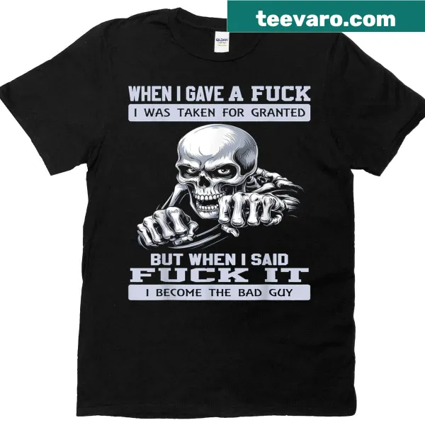Bold t-shirt with an edgy statement about self-worth and taking a stand