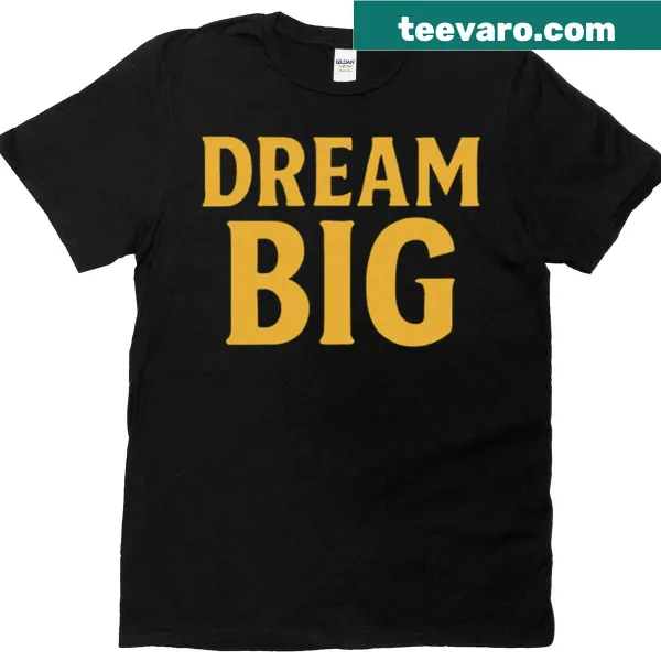 Inspirational typography T-shirt with motivational phrase