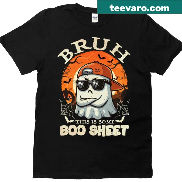 Funny Halloween T-shirt with ghost pun phrase