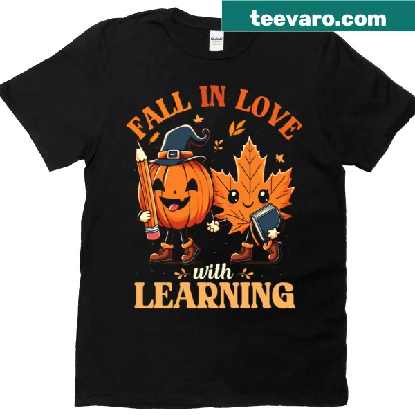 Halloween-themed T-shirt with a teaching and spooky design