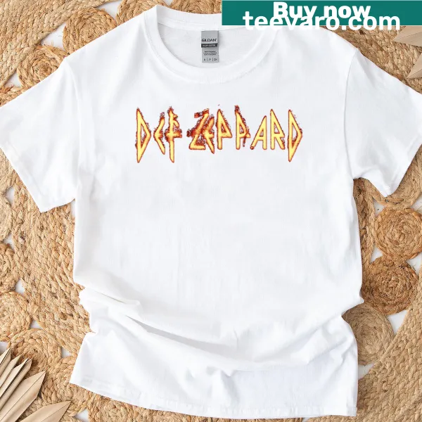 Bold typography T-shirt with Fire Def message