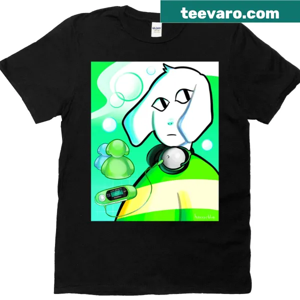 Illustrative tee featuring the playful phrase 'Fru-togore Aero'