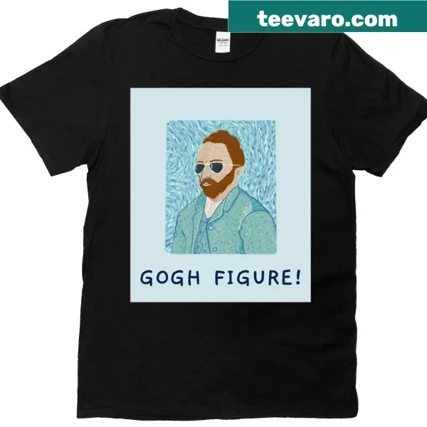 Van Gogh portrait illustration on oversized t-shirt