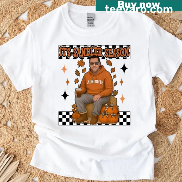 Sandler Season humorous Halloween design T-shirt