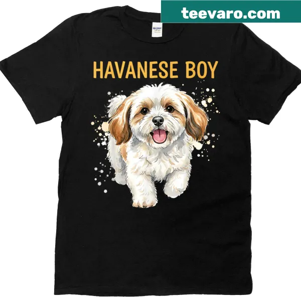 Cute Havanese puppy T-shirt for dog lovers