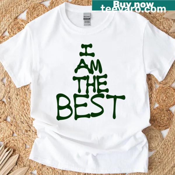 Motivational t-shirt featuring an empowering self-love quote