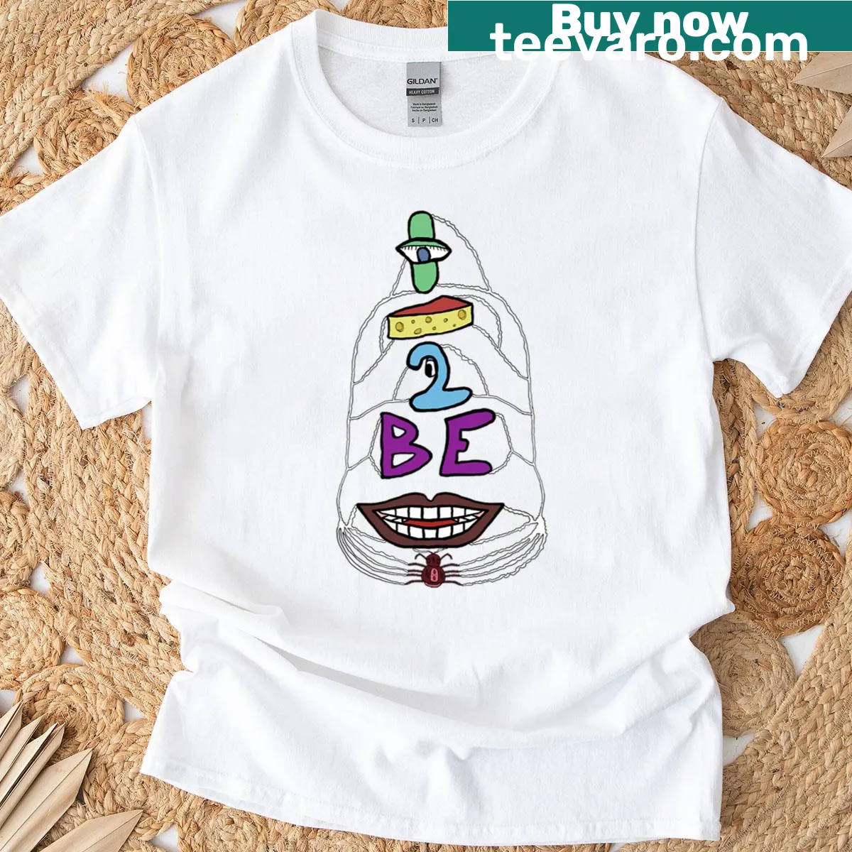 T-shirt with the phrase 'I Choose To Be Happy' in bold typography — on a men's t-shirt