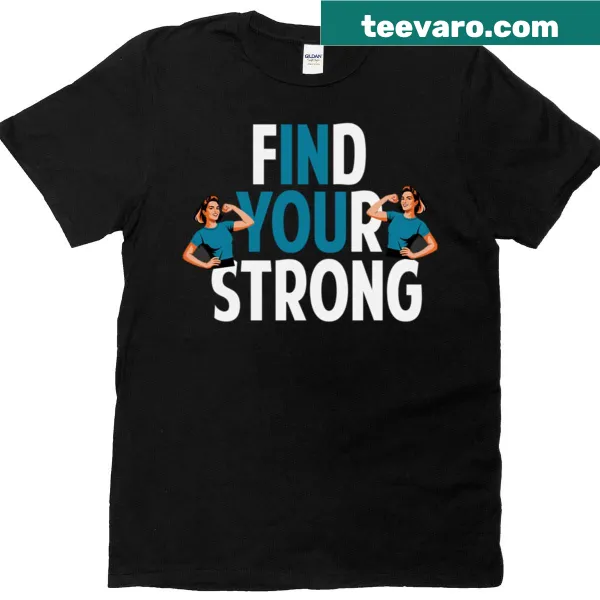 Inspirational t-shirt for women with positive message