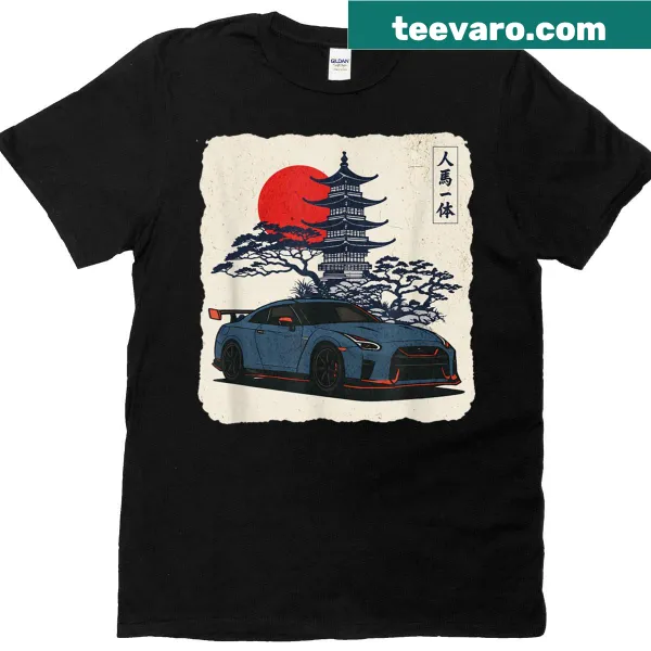 Retro JDM cars racing design t-shirt
