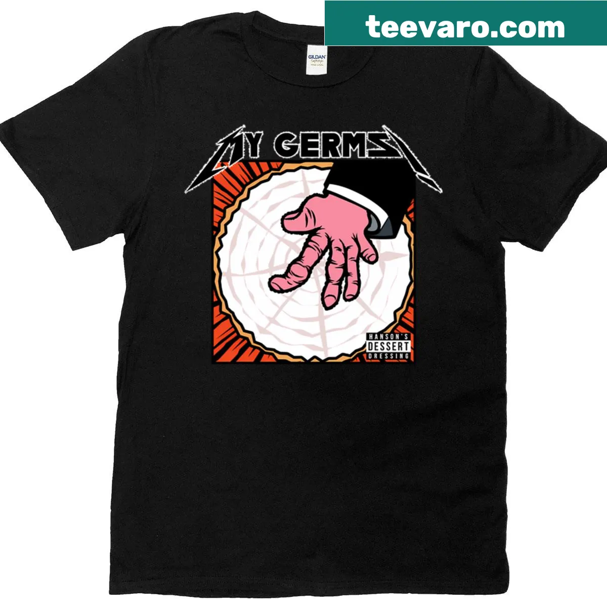 Humorous 'Pretend I'm A Chili' graphic on a t-shirt — on a men's t-shirt