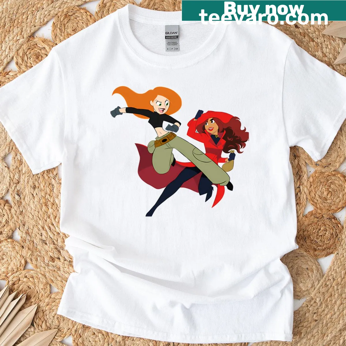 Detective hat and trench coat illustration on t-shirt — on a men's t-shirt