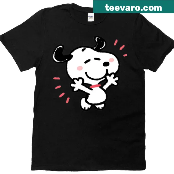 Cartoon T-shirt featuring a vintage dog meme