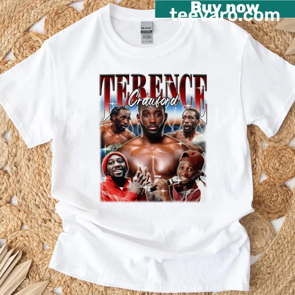 Retro Terence Crawford boxing champion fan T-shirt