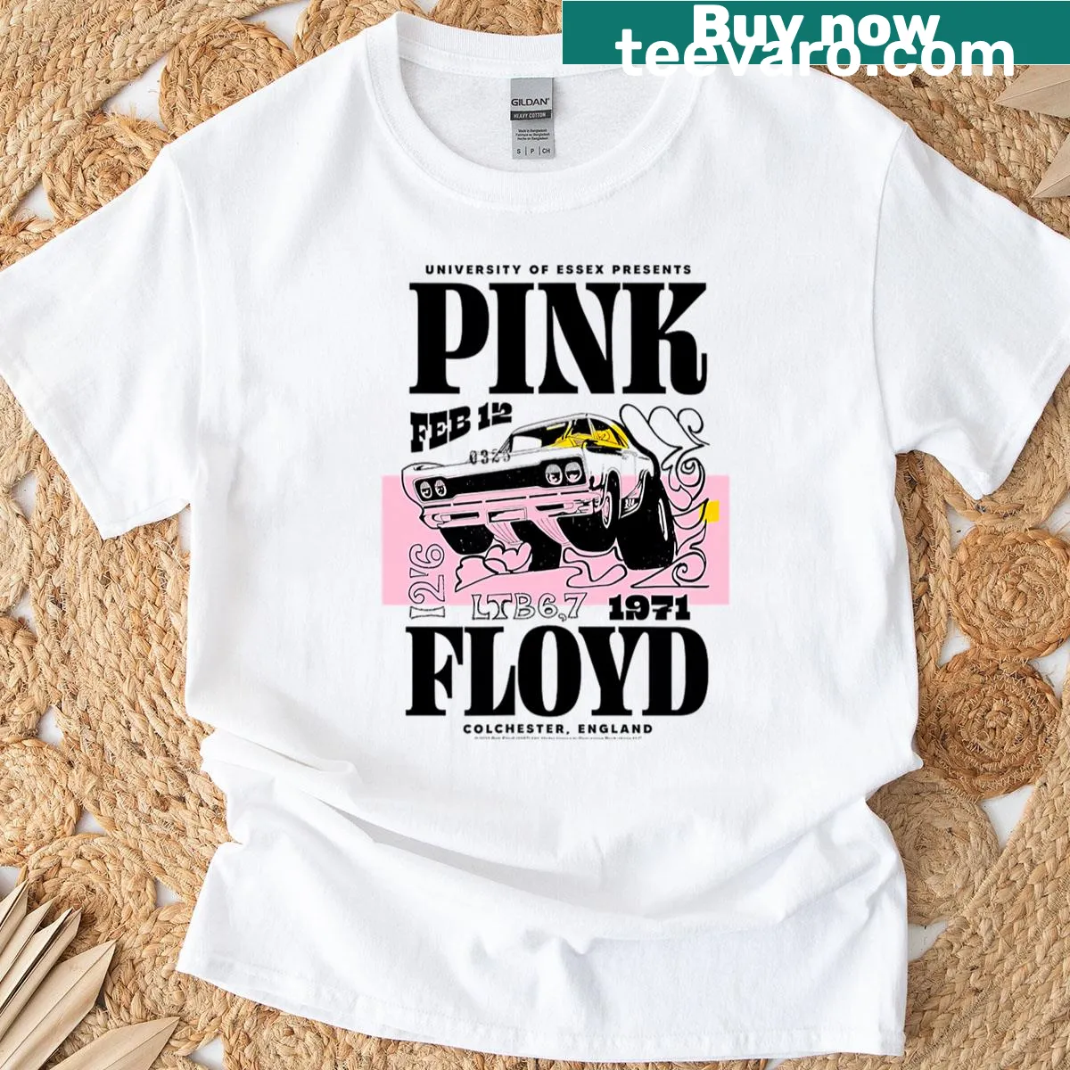 Vintage-style T-shirt featuring a classic 80s band album design — on a men's t-shirt