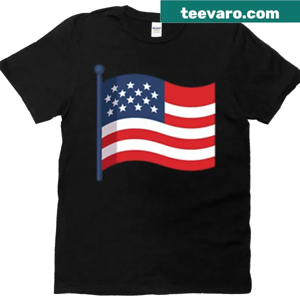 USA symbol T-shirt with bold typography