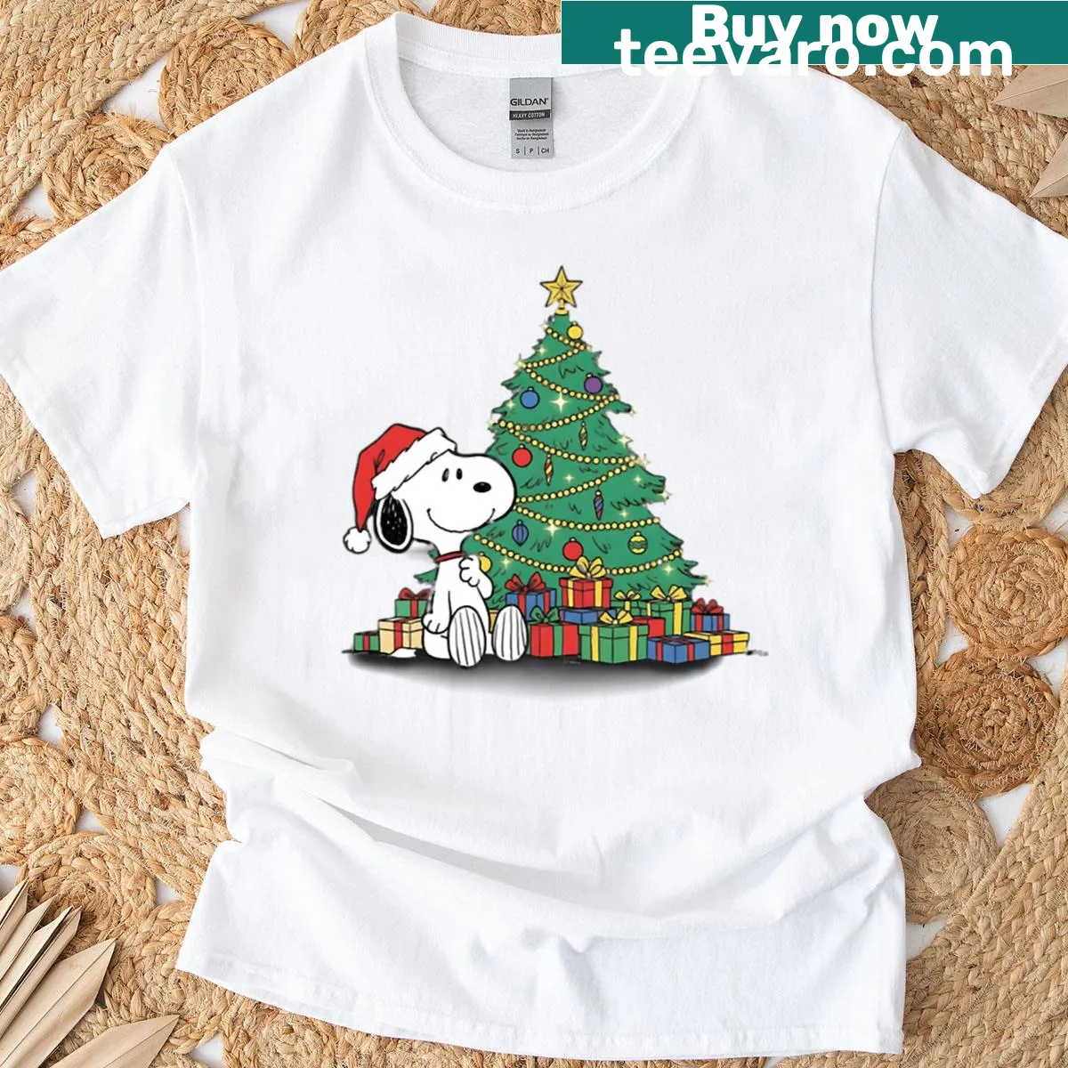 Cute vintage T-shirt with a retro dog cartoon design — on a men's t-shirt