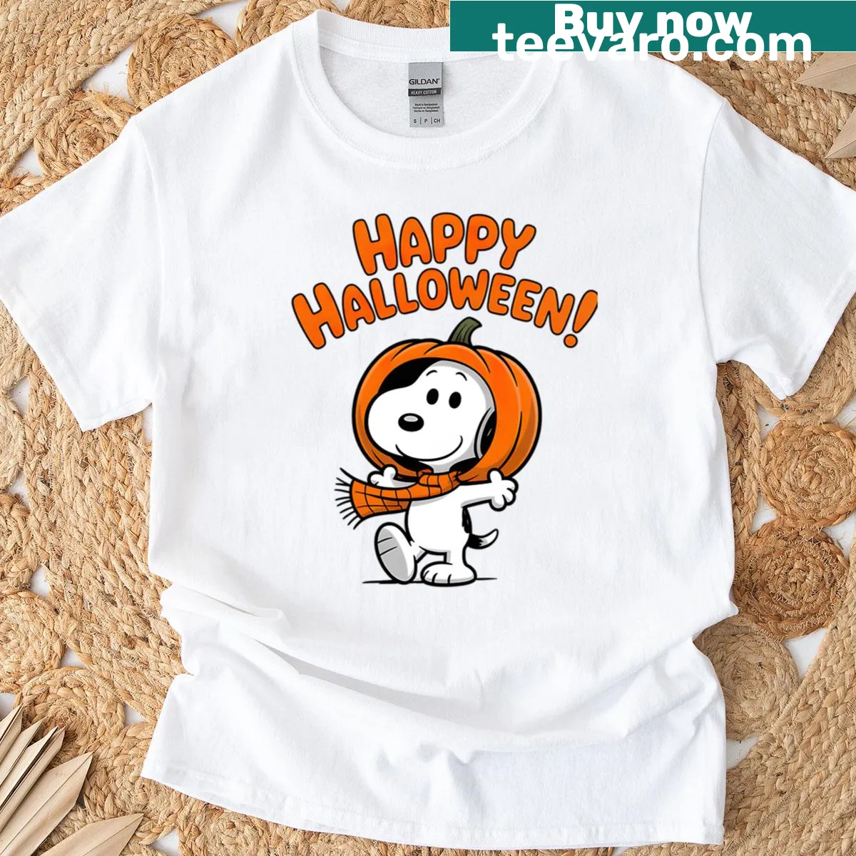 Cartoon-style T-shirt with a cute dog design celebrating good vibes. — on a men's t-shirt