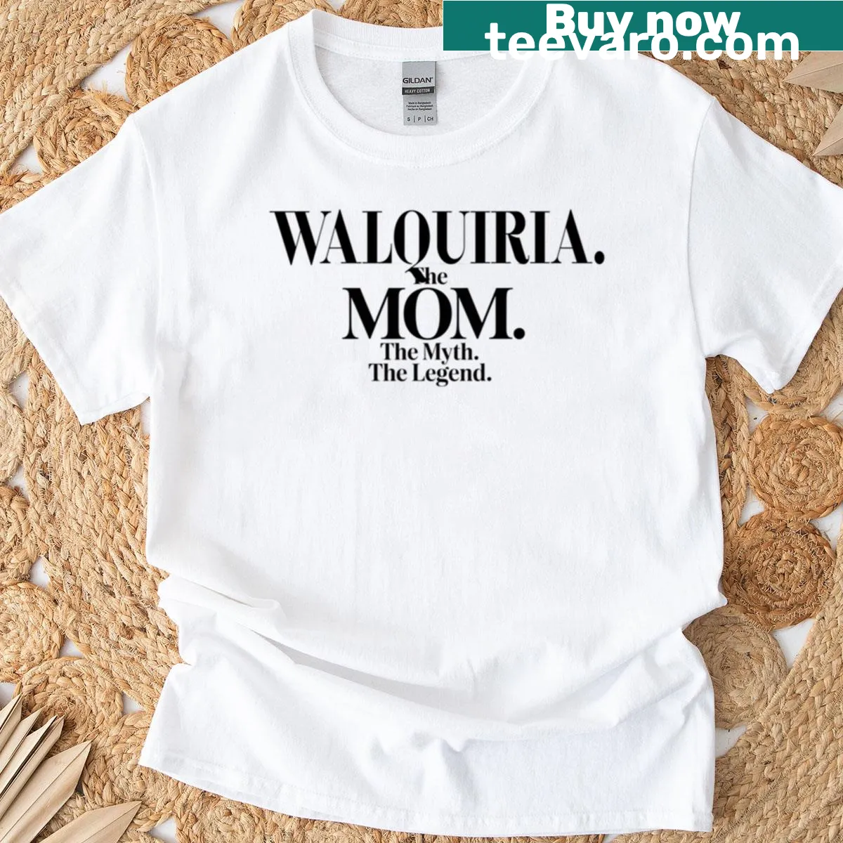 Funny Walquiria mom quote t-shirt — on a men's t-shirt