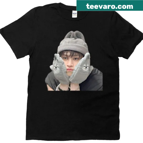 Cartoon Wolfie Chan graphic T-shirt, playful and unique