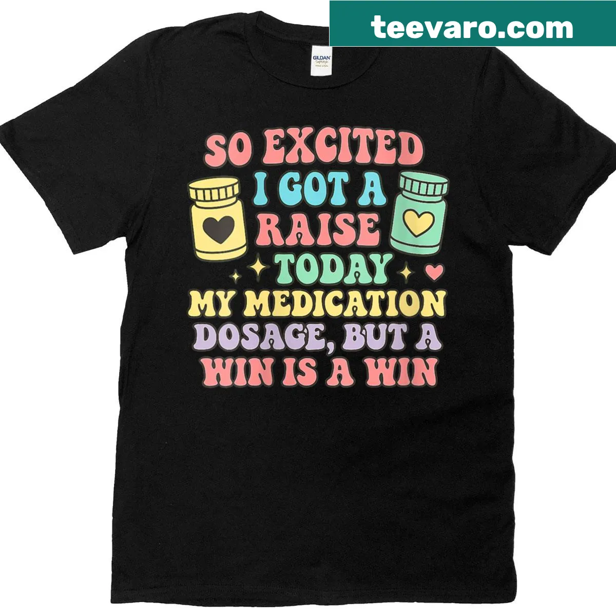 Funny typography T-shirt about getting a raise for women — on a men's t-shirt