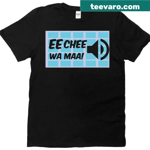 T-shirt featuring playful graphic inspired by Ewok sounds