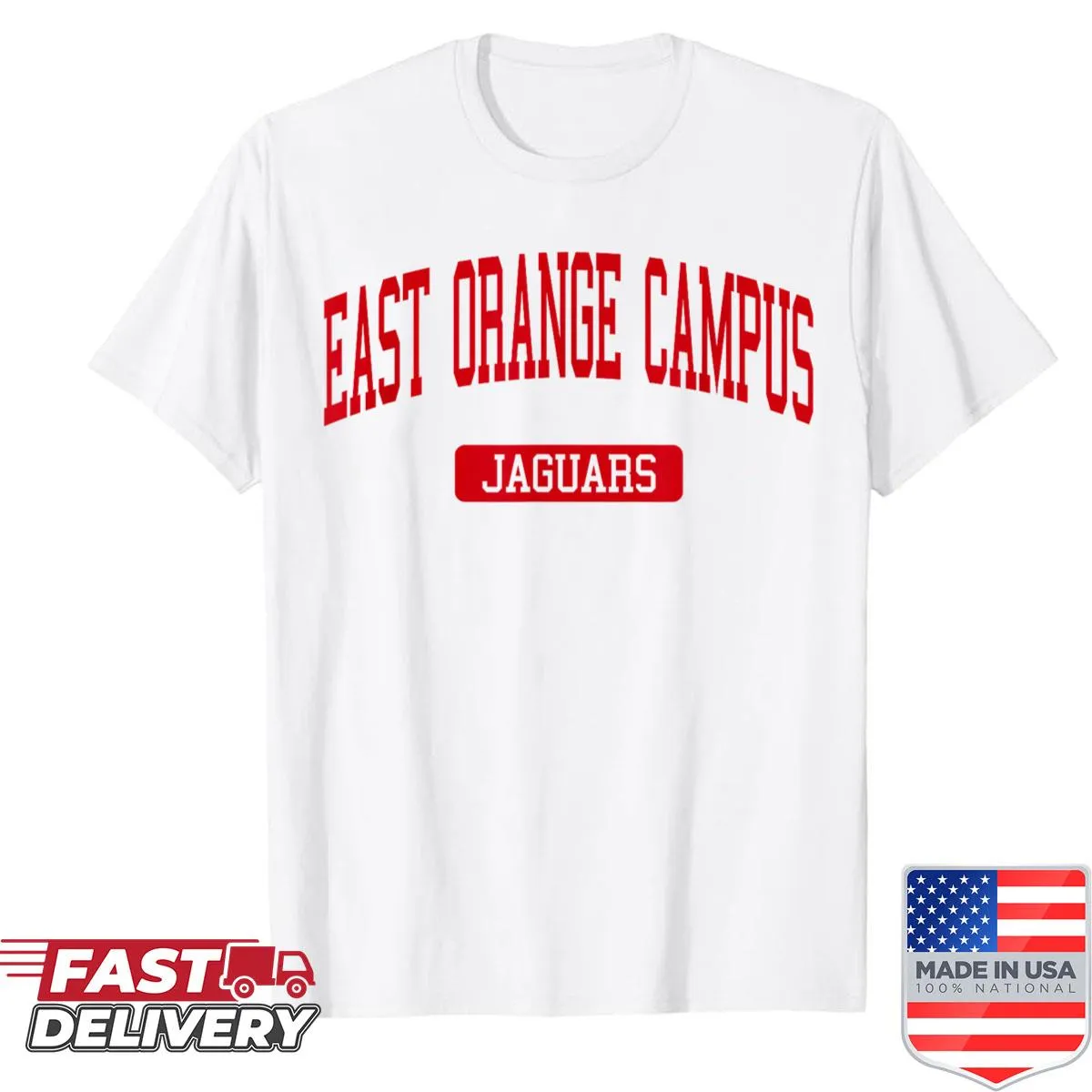 East Orange Campus High School varsity T-shirt