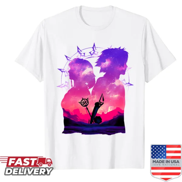 Nostalgic Final Fantasy X artwork shirt for gaming fans