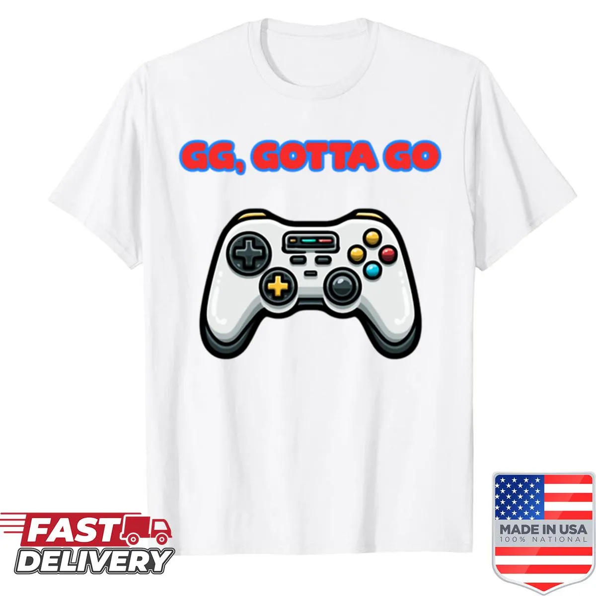Funny typography shirt for gamers with an exit message