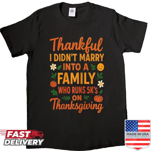 Funny Thanksgiving shirt with Turkey Trot and marriage theme