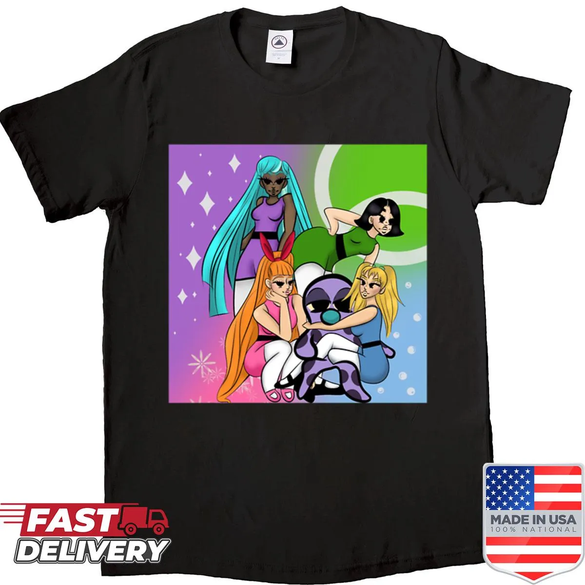 Empowering shirt with bold text for women