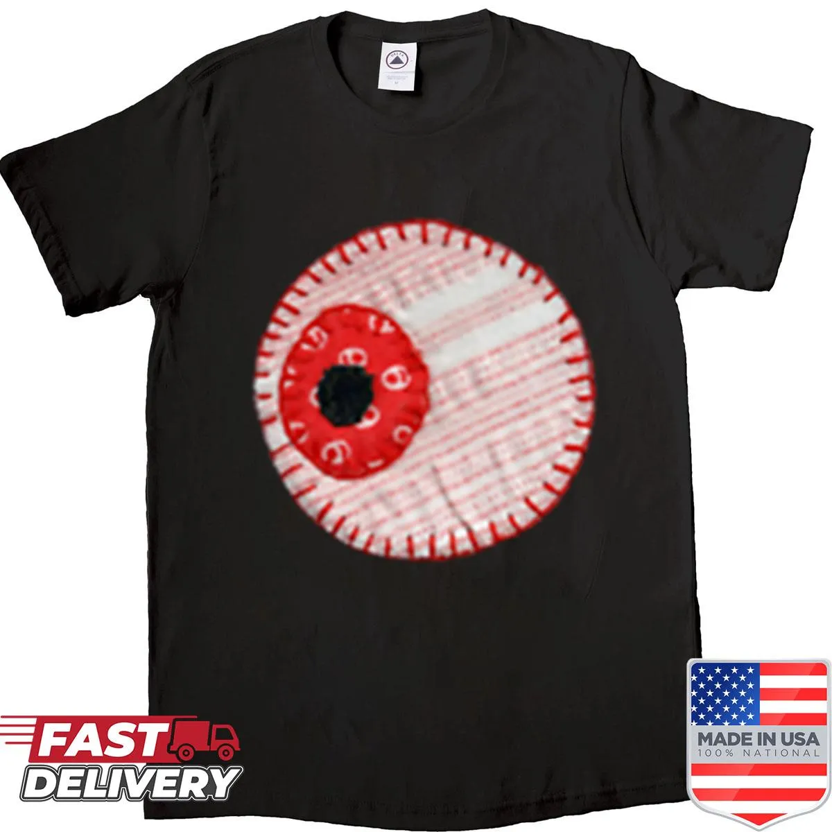 Simple graphic tee featuring the phrase 'Glass Eye 23'