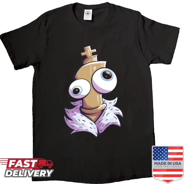 Funny shirt with bold text related to current events