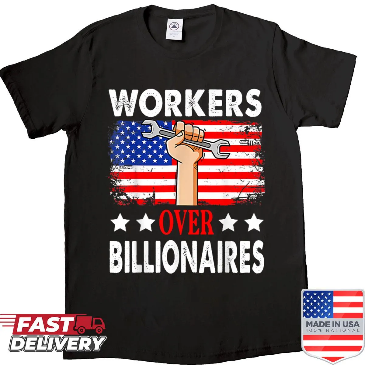 Labor Day themed shirt with inspirational text