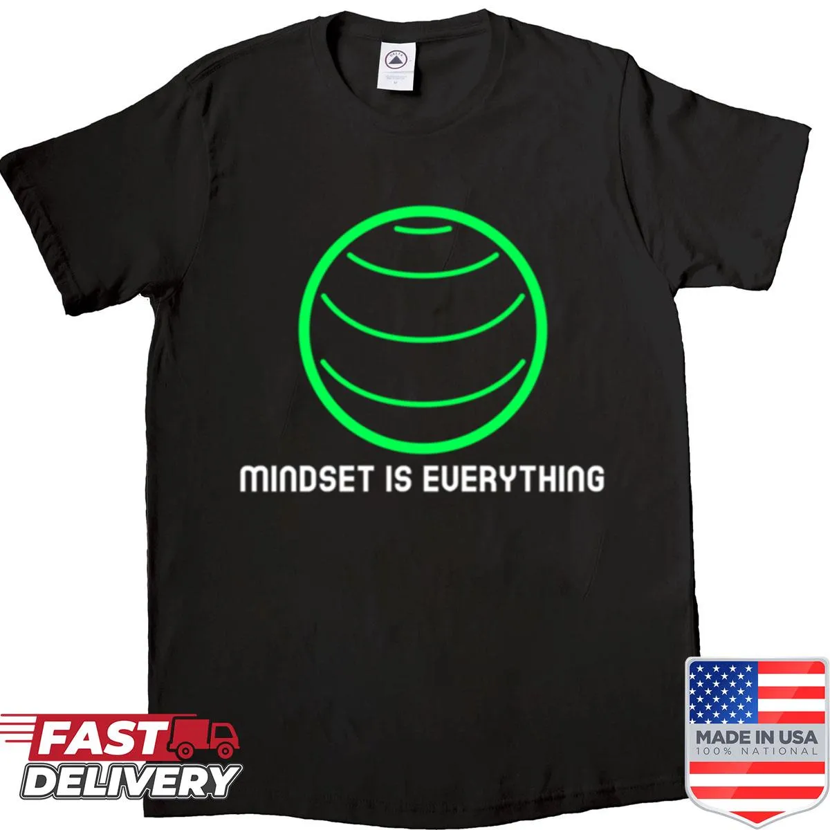 Inspirational fitness teacher shirt with motivational text