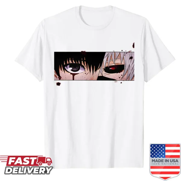 Scribble reaper illustration on a casual shirt