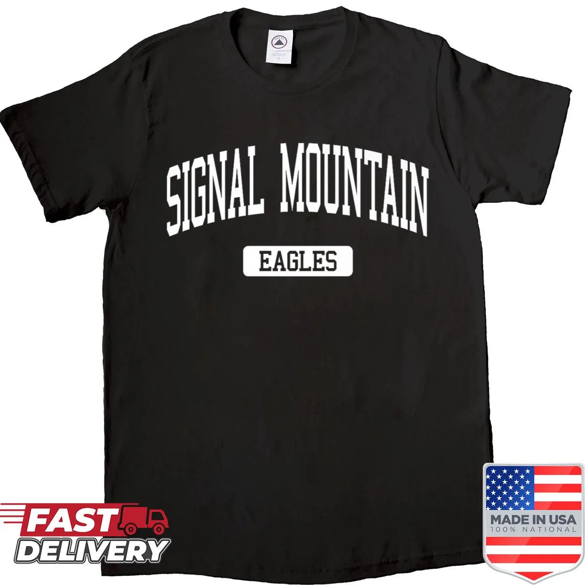 Signal Mountain High School varsity T-shirt with school name