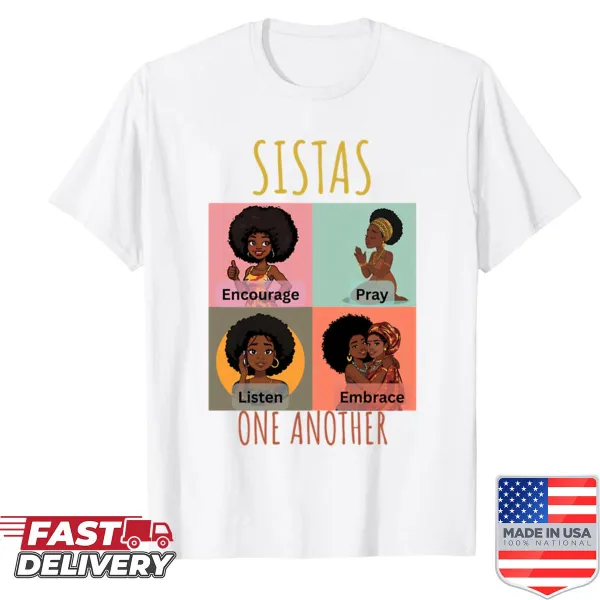 Empowerment art depicting women uplifting each other on a shirt