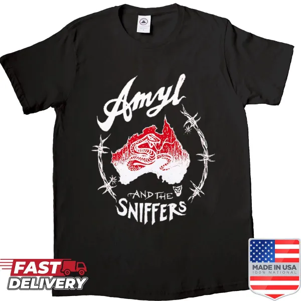 Bold snake graphic in a striking design on a red shirt