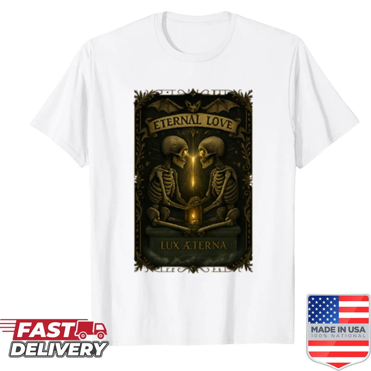 Inspirational shirt with typography about truth and enlightenment