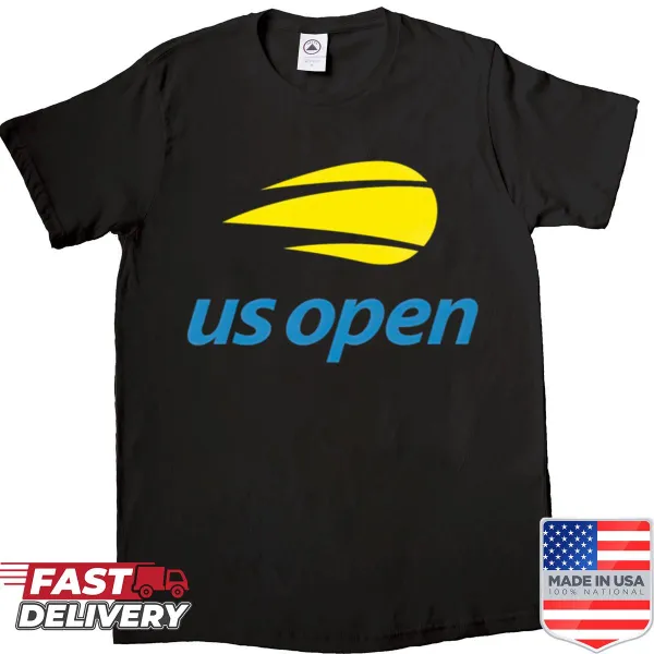 US Open Tennis Championship fan shirt with bold text