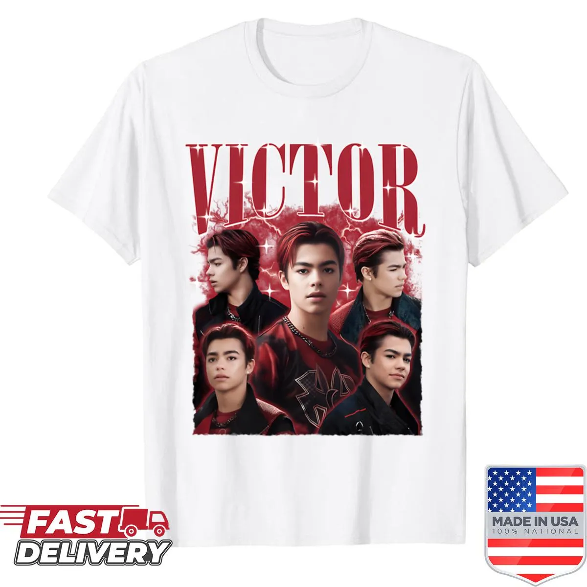 Classic vintage-style shirt with retro design