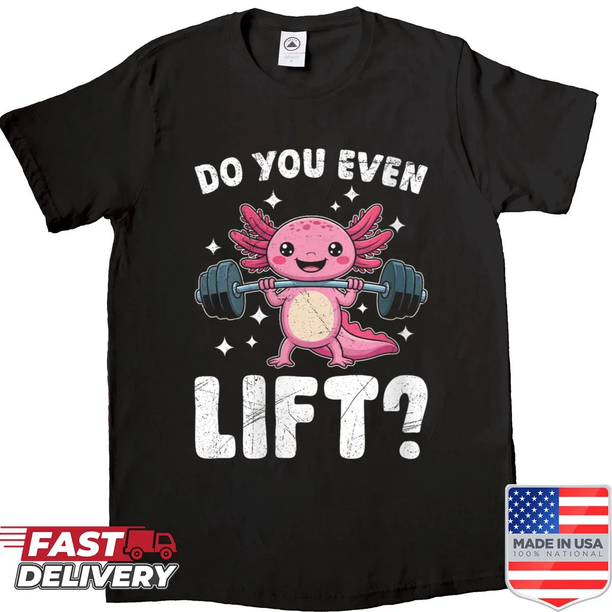 Funny gym shirt for women with weightlifting theme