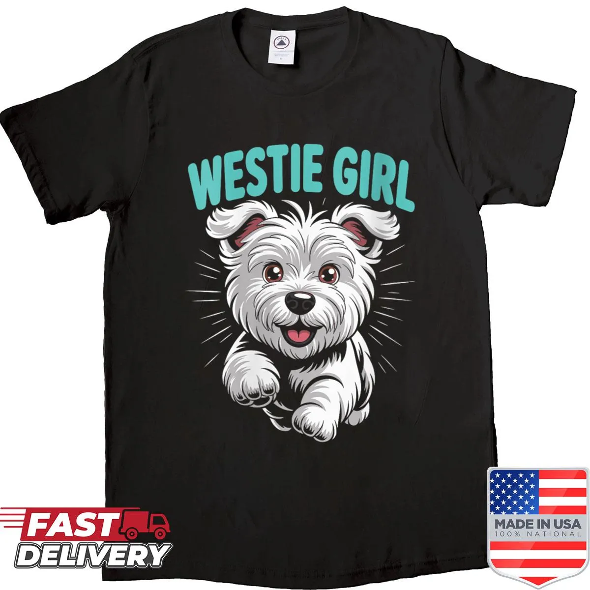 Womens West Highland White Terrier shirt celebrating dog ownership