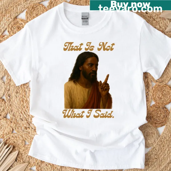 Inspirational T-shirt with Christian-themed graphic