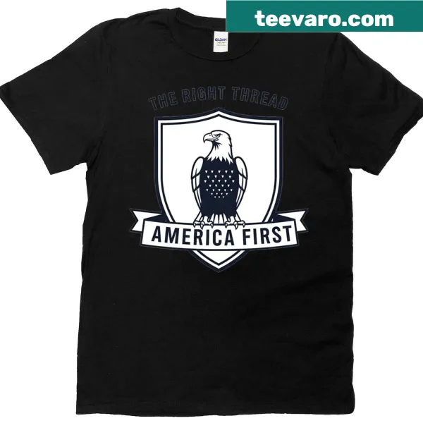 Bold eagle graphic T-shirt symbolizing patriotism