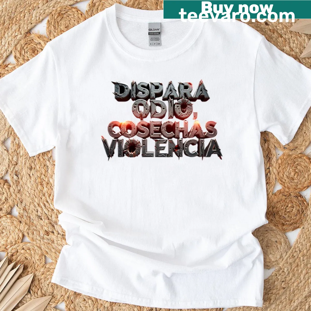 Thought-provoking T-shirt with 'Death Reflection' text — on a men's t-shirt