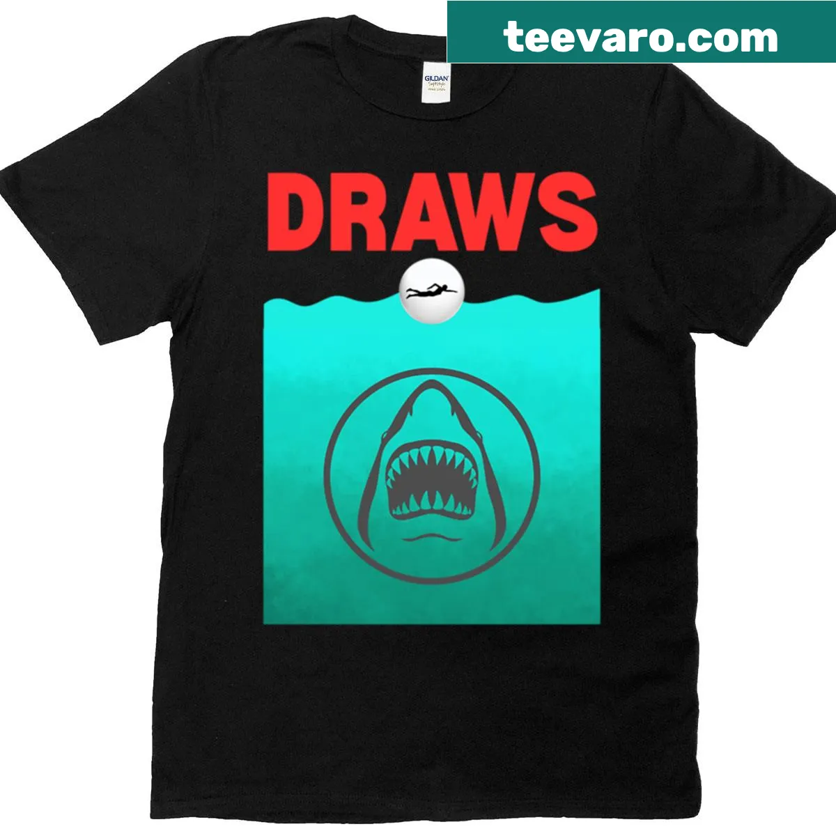 Funny lawn bowls graphic t-shirt — on a men's t-shirt